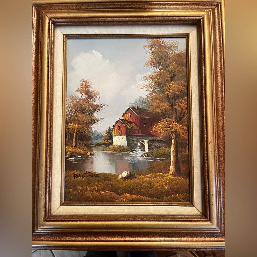 3 separate paintings